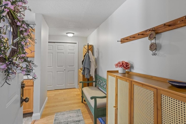 181 Littleton Rd Unit 333, Chelmsford, MA 01824 - entryway with a textured ceiling and light wood finished floors