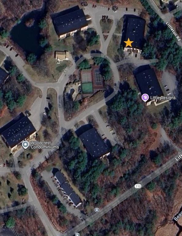 181 Littleton Rd Unit 333, Chelmsford, MA 01824 - aerial overview of property's location