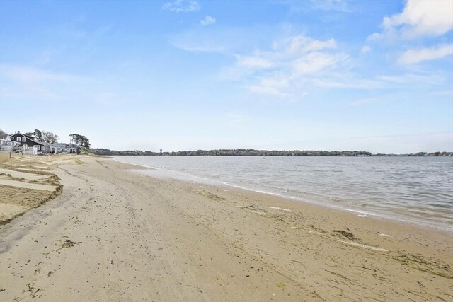 water view featuring local beach