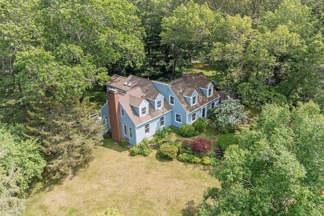 1074 Concord Rd, Sudbury, MA 01776 - aerial view of property and surrounding area with a forest