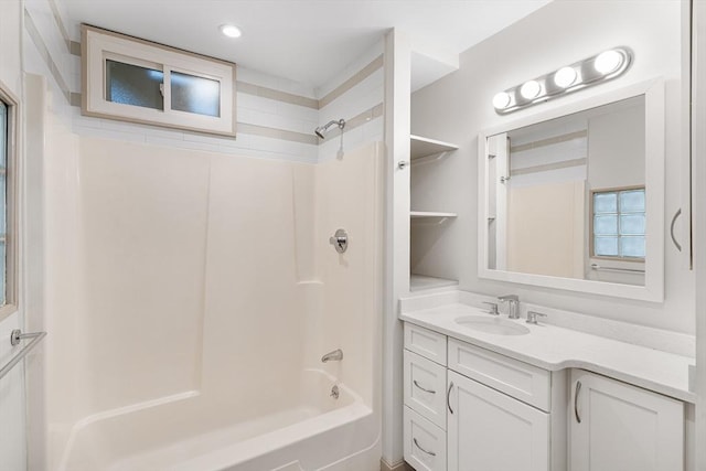 31 Hunting St, Cambridge, MA 02141 - bathroom with vanity and shower / washtub combination
