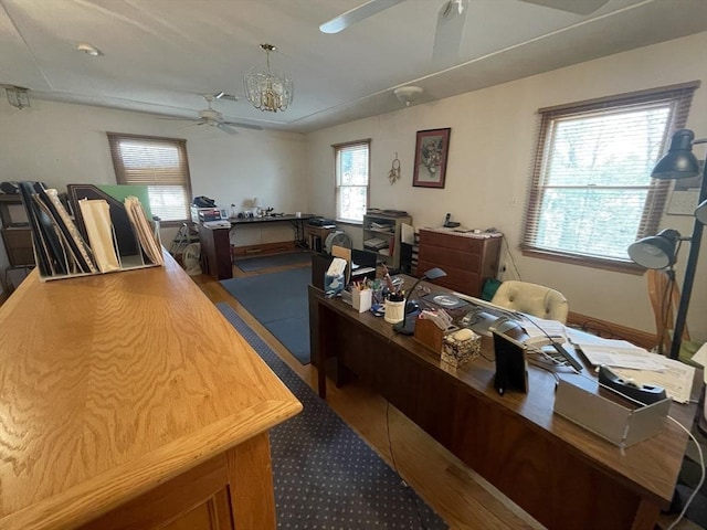 26 Feeney Rd, Norwood, MA 02062 - home office with a ceiling fan