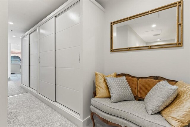 234 Causeway St Apt 709, Boston, MA 02114 - living area featuring recessed lighting