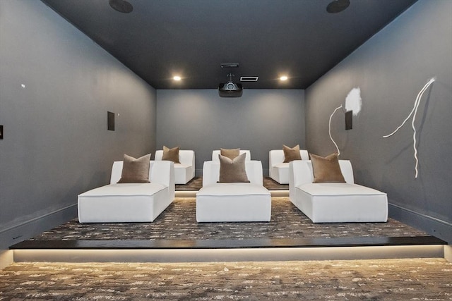 view of cinema room