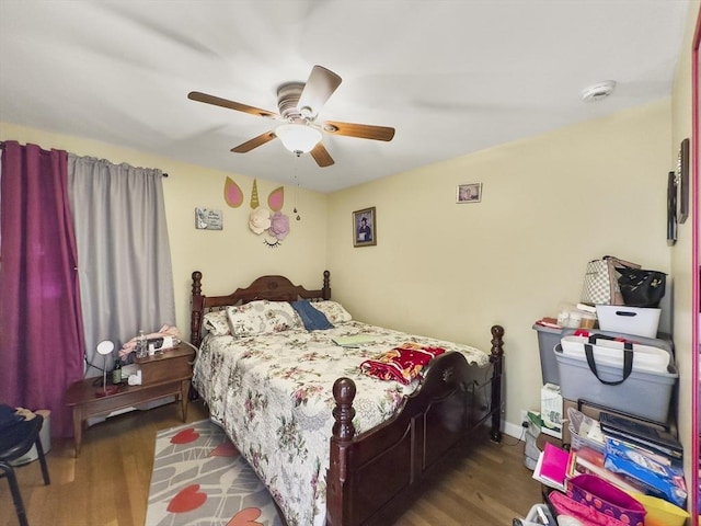 16 Willoughby St, Lawrence, MA 01841 - bedroom with wood finished floors and ceiling fan