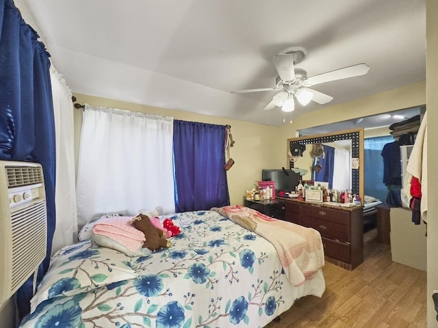 16 Willoughby St, Lawrence, MA 01841 - bedroom with wood finished floors and a ceiling fan
