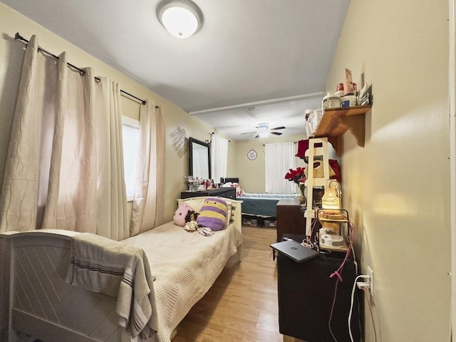 16 Willoughby St, Lawrence, MA 01841 - bedroom with wood finished floors and ceiling fan