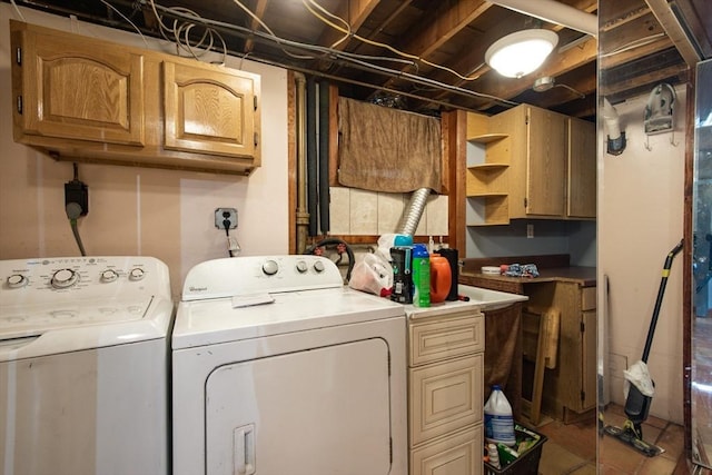 17 Lantern Rd, Revere, MA 02151 - laundry area with washing machine and dryer and cabinet space