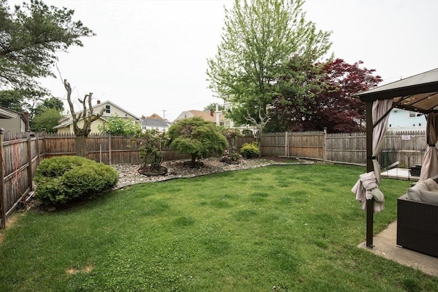 17 Lantern Rd, Revere, MA 02151 - view of yard featuring a gazebo