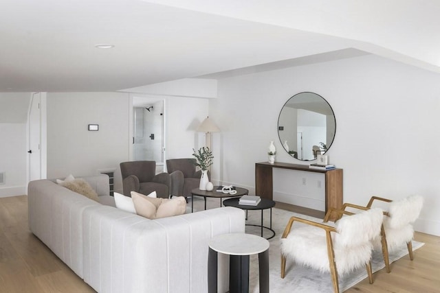 224 Auburn St Unit F, Newton, MA 02466 - living room featuring light wood-type flooring