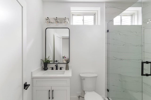 224 Auburn St Unit F, Newton, MA 02466 - bathroom featuring a marble finish shower and vanity