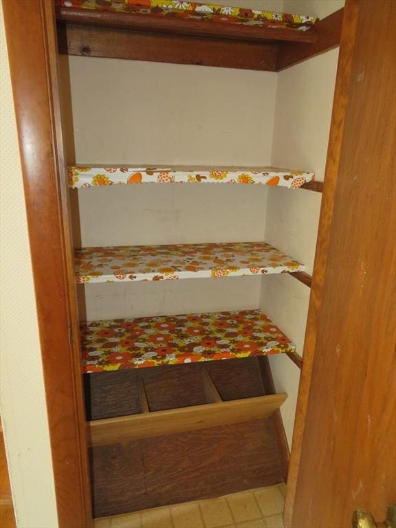 view of pantry