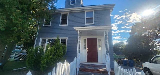 view of front facade