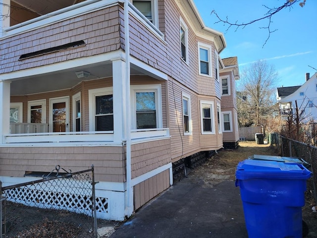 view of home's exterior