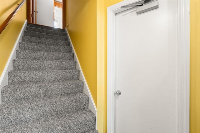 21 Fallon Ct Unit 21, Quincy, MA 02169 - stairs featuring baseboards