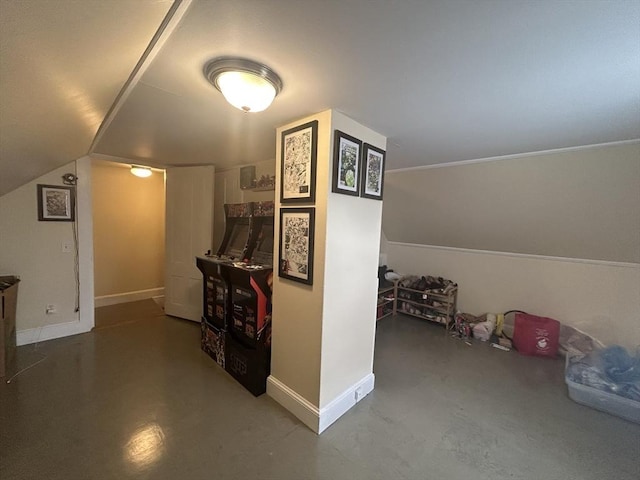 36 Edwards St, Quincy, MA 02169 - additional living space with baseboards and concrete flooring