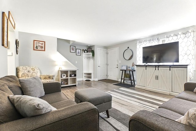 78 Yorktown Ct Unit 78, Chicopee, MA 01020 - living area featuring wood finished floors and baseboards