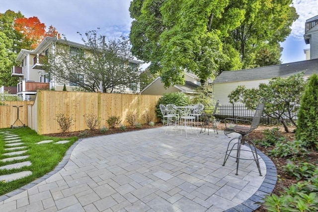 view of patio