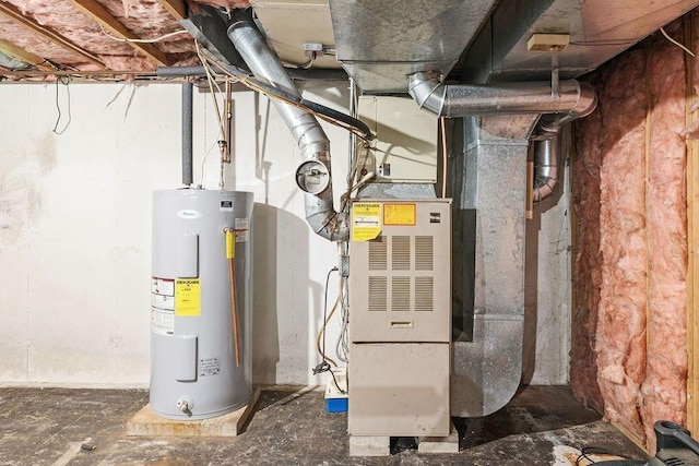 utilities with water heater