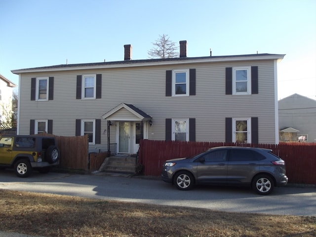 view of colonial-style house