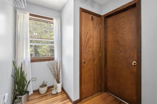 230 W St, Paxton, MA 01612 - hall with light wood finished floors and baseboards