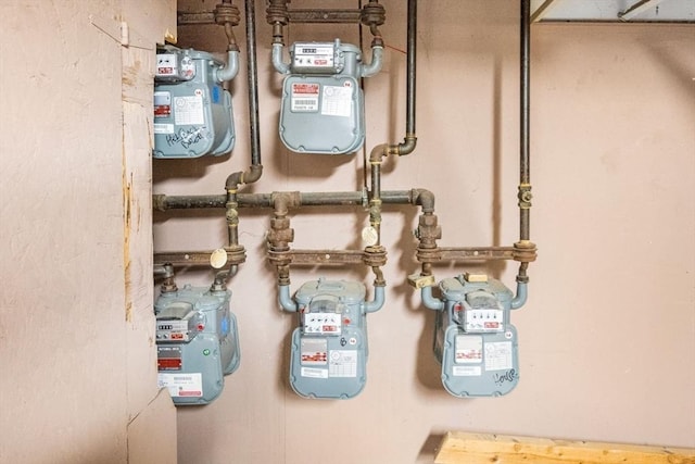 81-83 Walnut St, Lynn, MA 01905 - utility room featuring gas meter