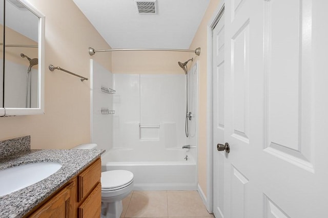 14 Midgley Ln, Worcester, MA 01604 - full bath with vanity, bathing tub / shower combination, and tile patterned flooring