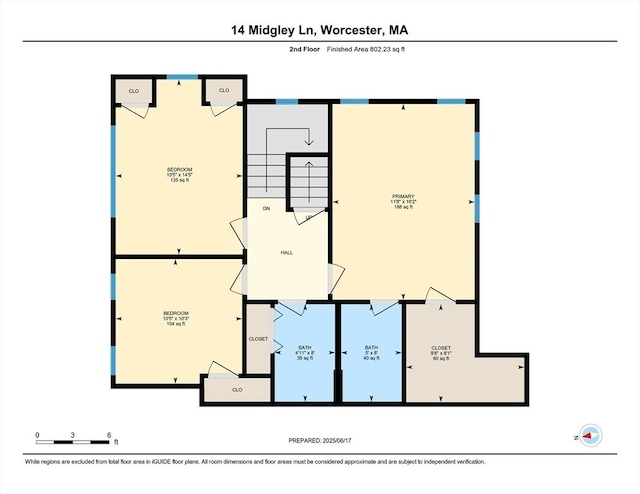 14 Midgley Ln, Worcester, MA 01604 - view of home floor plan