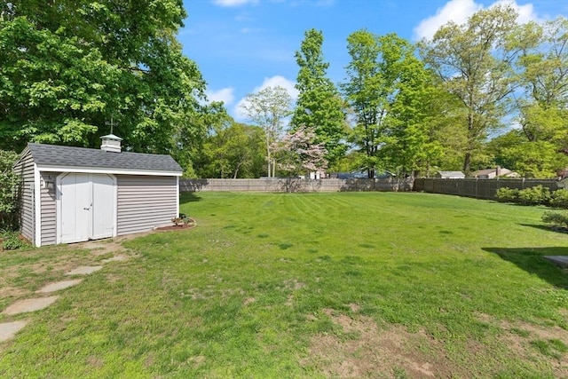 40 George St, Attleboro, MA 02703 - view of yard featuring a shed and an outbuilding
