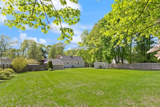 40 George St, Attleboro, MA 02703 - view of yard with a shed and an outbuilding