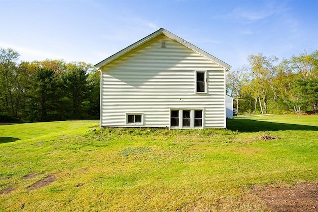 76 Kennedy Rd, West Brookfield, MA 01585 - rear view of house with a lawn