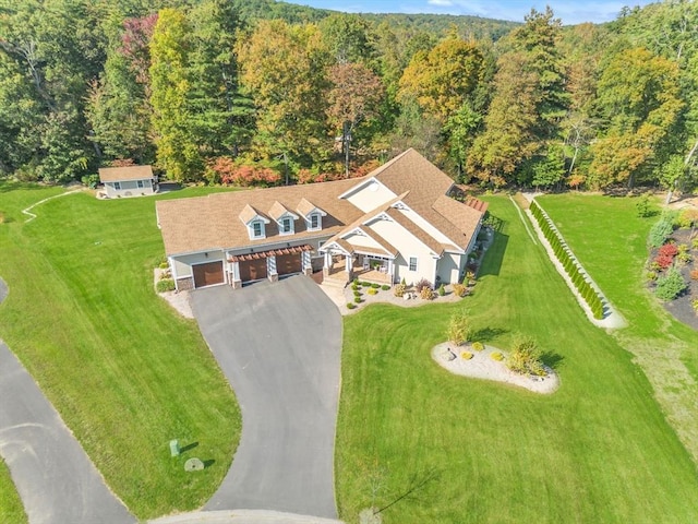 8 Fitch Farm Way, Southampton, MA 01073 - aerial view of property and surrounding area featuring a heavily wooded area