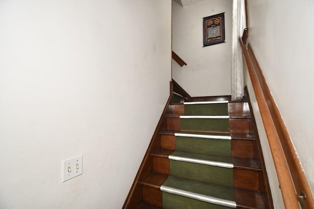 view of staircase