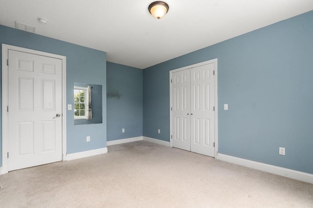 161 Bear Hole Rd, West Springfield, MA 01089 - unfurnished bedroom with baseboards, carpet flooring, and a closet