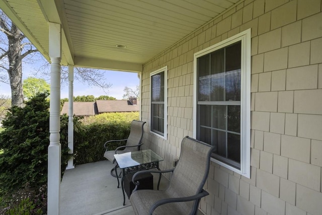 161 Bear Hole Rd, West Springfield, MA 01089 - view of patio / terrace with covered porch
