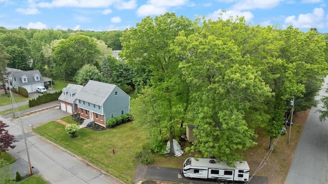 50 New Jersey Rd, Tewksbury, MA 01876 - view from above of property with a forest