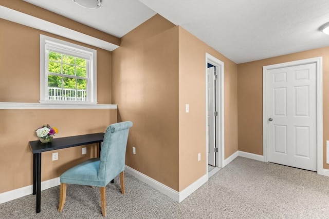 33 Beaver St, Whitman, MA 02382 - office area with carpet and baseboards