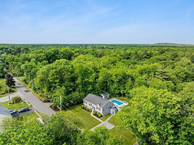 33 Beaver St, Whitman, MA 02382 - view of subject property featuring a heavily wooded area