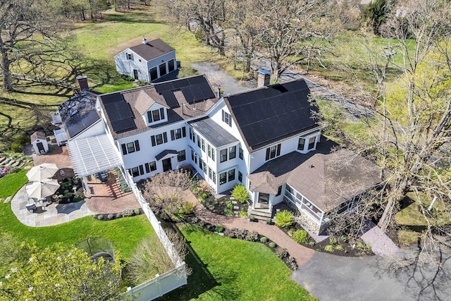 40 Pleasant St, Dover, MA 02030 - birds eye view of property