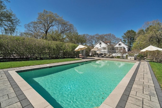 40 Pleasant St, Dover, MA 02030 - view of swimming pool featuring a fenced in pool