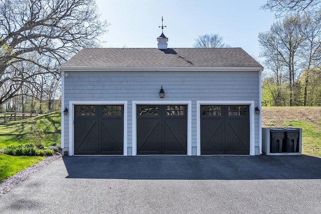 40 Pleasant St, Dover, MA 02030 - view of detached garage