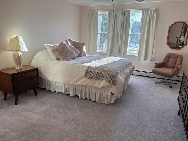 bedroom featuring carpet floors