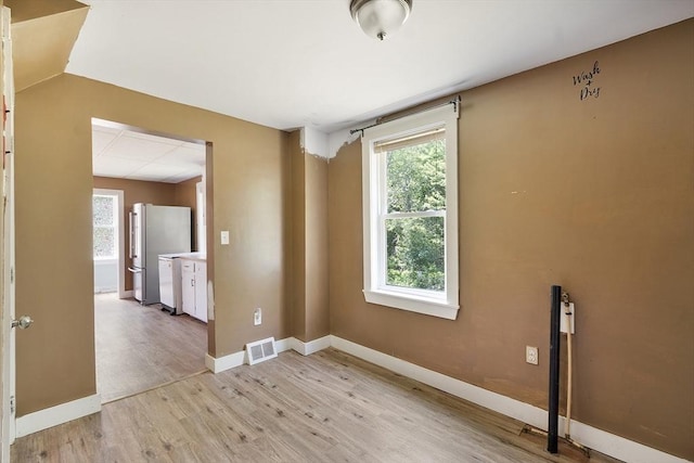 436 Maple St, Winchendon, MA 01475 - spare room featuring healthy amount of natural light and light wood finished floors