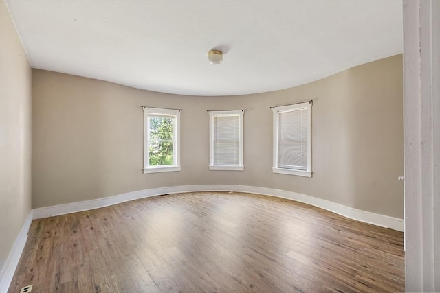 436 Maple St, Winchendon, MA 01475 - empty room with wood finished floors and baseboards