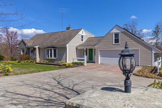 51 S St, Granby, MA 01033 - single story home featuring driveway, roof with shingles, and an attached garage
