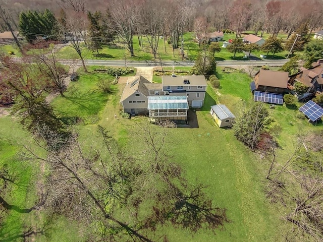 51 S St, Granby, MA 01033 - aerial view of property and surrounding area