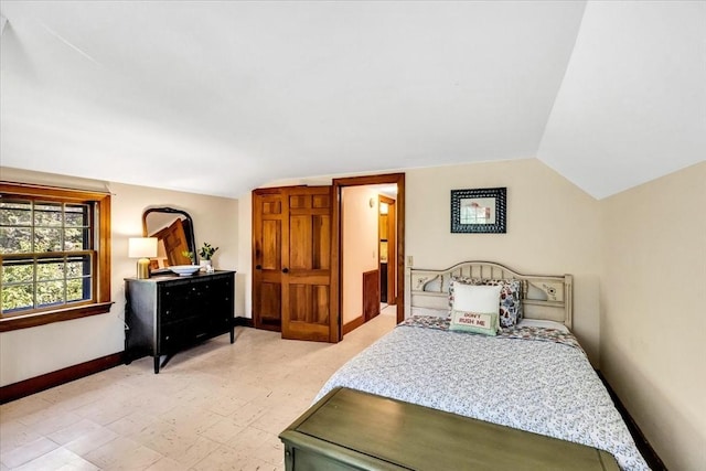 3 Five Cors, Barnstable, MA 02632 - bedroom featuring baseboards and vaulted ceiling