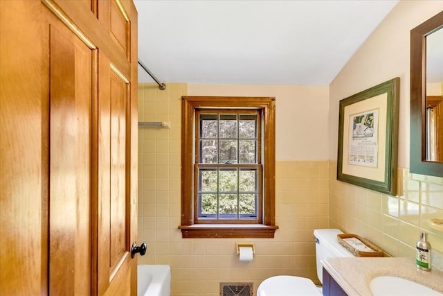 3 Five Cors, Barnstable, MA 02632 - full bathroom with tile walls, vanity, and shower / washtub combination