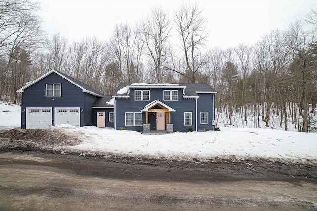 3 Woods Rd, Westminster, MA 01473 - view of front of property with a garage and roof with shingles