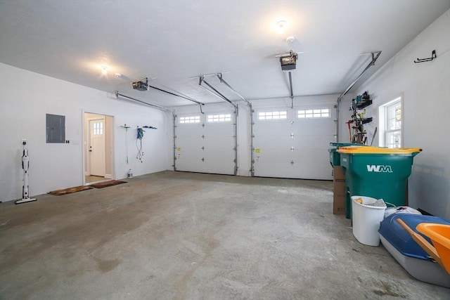 3 Woods Rd, Westminster, MA 01473 - garage with electric panel and a garage door opener